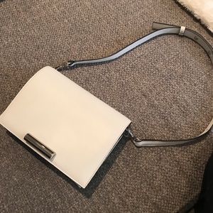 Stuart weitzman White April bag - brand new